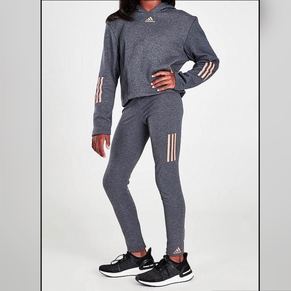 New girls Adidas track suit